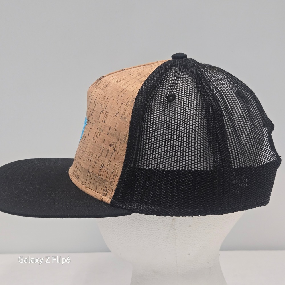 Chef Works Urban Collection Cork Front Trucker Hat Black Mesh Snapback Cap
